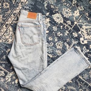 Levi's 501 Original Straight Leg Light Blue wash